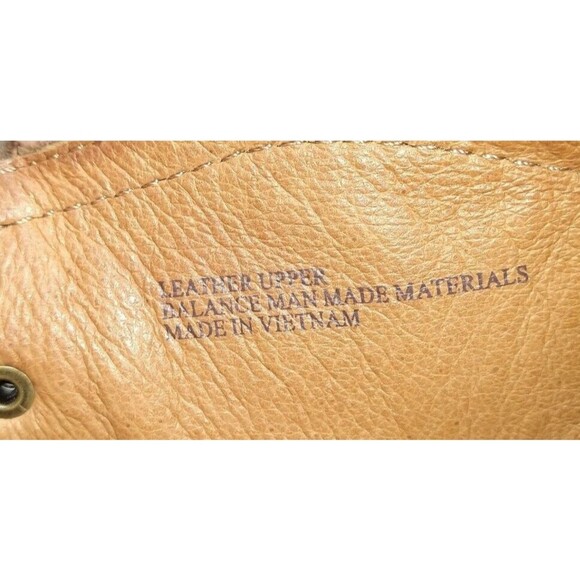 Born Leather Knee High Harness Boots Brass Studs Womens Size 6 Brown W62173 - Picture 12 of 12